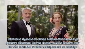 George Clooney et Julia Roberts - leurs confidences sur leur immense difficulté à s'embrasser sur le