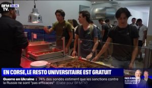 Boursier ou non, le restaurant universitaire est gratuit pour tous en Corse