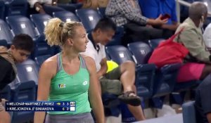Melichar/ Perez - Krejcikova / Siniakova - Les temps forts du match - US Open