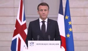 Emmanuel Macron: "Pour les Français, Elizabeth II était LA reine"