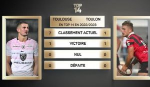 2e j. - Toulouse vs. Toulon en chiffres