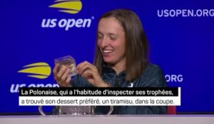 US Open - La surprise de Swiatek : du tiramusu dans son trophée