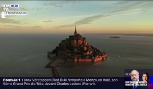 Normandie: le Mont-Saint-Michel est redevenu une île, ce week-end