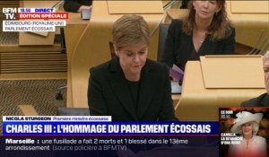 La Première ministre écossaise présente les condoléances du Parlement écossais à la famille royale