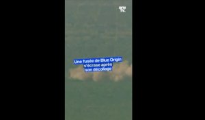 Une fusée de Blue Origin s’écrase après son décollage