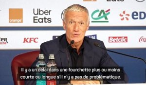 Bleus - Deschamps : "Pogba ne viendra pas [à la Coupe du monde] s'il n'est pas apte"