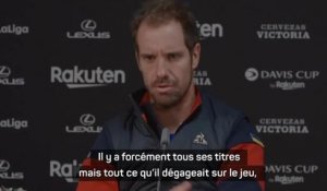 France - Gasquet sur Federer : "C'est peut-être l’un des plus grands sportifs de l'histoire"
