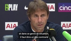 Tottenham - Conte : "Il faut être contrarié de cette défaite"