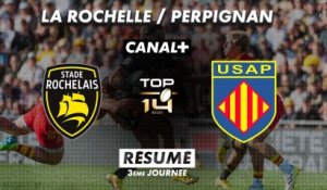 La Rochelle / Perpignan - TOP 14 - 3ème journée