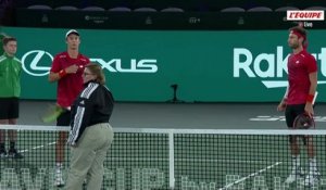 Le replay de Mahut/Rinderknech - Gille/Vliegen - Tennis - Coupe Davis