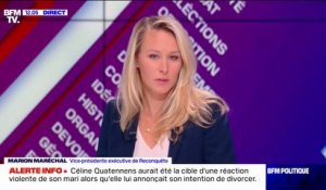 Marion Maréchal juge "digne" la décision d'Adrien Quatennens de se retirer de la coordination de LFI