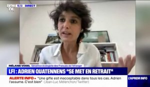 La sénatrice Mélanie Vogel critique le soutien de Jean-Luc Mélenchon à Adrien Quatennens