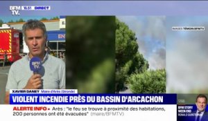 Un violent incendie s'est déclaré sur la commune d'Arès en Gironde, 200 personnes évacuées