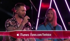Maroon 5 chante son tube "Sugar" en live