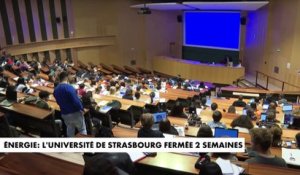 Crise énergétique: L’université de Strasbourg va fermer ses portes deux semaines supplémentaires cet hiver - Un choix dénoncé par les organisations syndicales - VIDEO