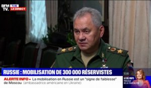 "Mobilisation partielle" en Russie: "300.000 réservistes seront appelés dans les rangs de l'armée"