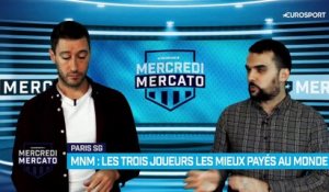 Les trois joueurs les mieux payés au monde : danger pour le PSG ?