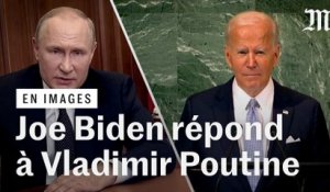 Selon Joe Biden, la Russie a « violé de manière éhontée » les principes fondateurs des Nations unies