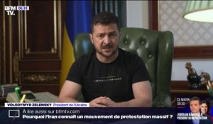 "Protestez, combattez, fuyez": le message de Zelensky aux troupes russes