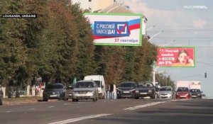 Ouverture des bureaux de vote dans à Lougansk pour le référendum d'annexion à la Russie
