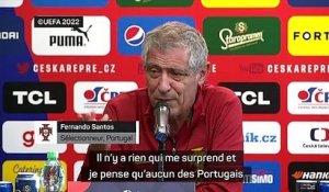 Santos sur les dernières déclarations de Ronaldo : "Il n'y a rien qui me surprend"