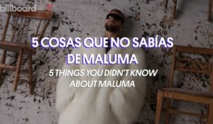 Here Are 5 Things You Didn’t Know About Maluma | Billboard