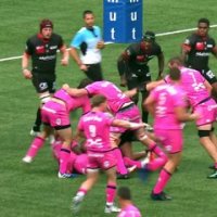 TOP 14 - Essai de James HALL (SFP) - LOU Rugby - Stade Français Paris - Saison 2022:2023