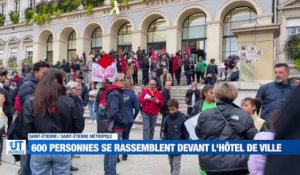 A LA UNE : Un conseil municipal sous haute tension / Quatre manifestations ont eu lieu pour demander la démission de Gaël Perdriau / 300 personnes ont participé à la marche blanche du Chambon-Feugerolles.