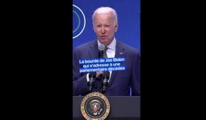 "Où est Jackie?": la bourde de Biden qui s'adresse à une parlementaire décédée lors d'un discours
