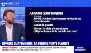 Céline Quatennens a déposé plainte contre Adrien Quatennens le 26 septembre