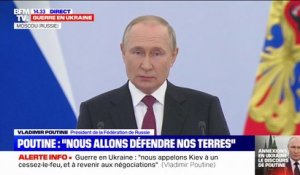 Vladimir Poutine accuse l'Occident "de s'approprier" le blé ukrainien