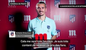 Atlético - Griezmann: "Je suis très heureux d'être ici"