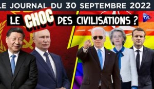 Le choc des civilisations ? - JT du vendredi 30 septembre 2022