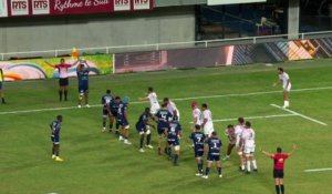 TOP 14 - Essai de Enzo FORLETTA (MHR) - Montpellier Hérault Rugby - Stade Toulousain - Saison 2022/2023