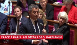 Gérald Darmanin : «Ce matin, environ un millier de policiers étaient dans le 19e arrondissement de Paris pour procéder à la destruction» de la colline du crack