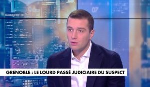 «Il faut rétablir la double peine supprimée par Nicolas Sarkozy», affirme Jordan Bardella