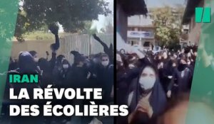 En Iran, ces écolières manifestent la tête non voilée et défient la répression