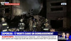 Ukraine: au moins 17 morts dans de nouveaux bombardements sur Zaporijia