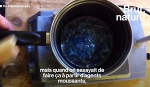 Ils recyclent du plastique façon barbe à papa