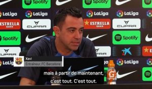 Barcelone - Xavi : "Le match contre l'Inter ? C'était une injustice"