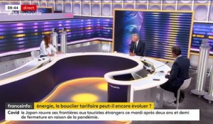 Bouclier tarifaire : "Les critères pour les PME vont bouger" à partir du "1er novembre", annonce Bruno Le Maire