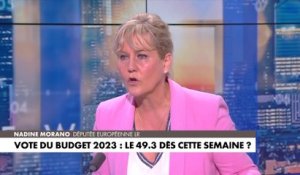Nadine Morano : «Nous ne voterons pas ce budget, on est en train de ruiner les Français, je ne peux pas accepter ces orientations budgétaires»