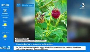 À Pailharès, Simon Rouchier, Paysan confiseur, produit et transforme ses fruits bio en confiseries