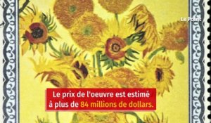 Des militantes écologistes jettent de la soupe sur « Les Tournesols » de Van Gogh