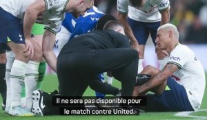 Tottenham - Conte : “Richarlison est forfait pour United”