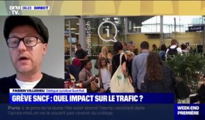 Fabien Villedieu, délégué syndical Sud-Rail: "On envisage de se mettre en grève reconductible" à la SNCF