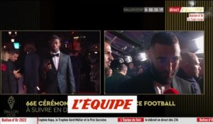 Benzema : « On va kiffer ce moment » - Foot - Ballon d'Or