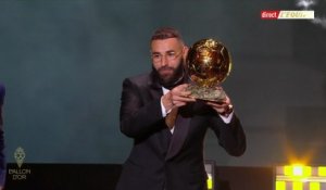 Benzema sacré - Foot - Ballon d'Or