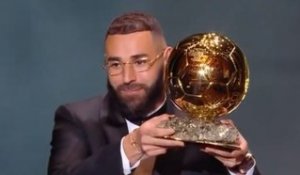 Karim Benzema sacré Ballon d'Or.