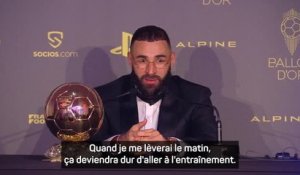 Ballon d’Or - Benzema : “Je ne sais pas combien de temps je vais continuer”